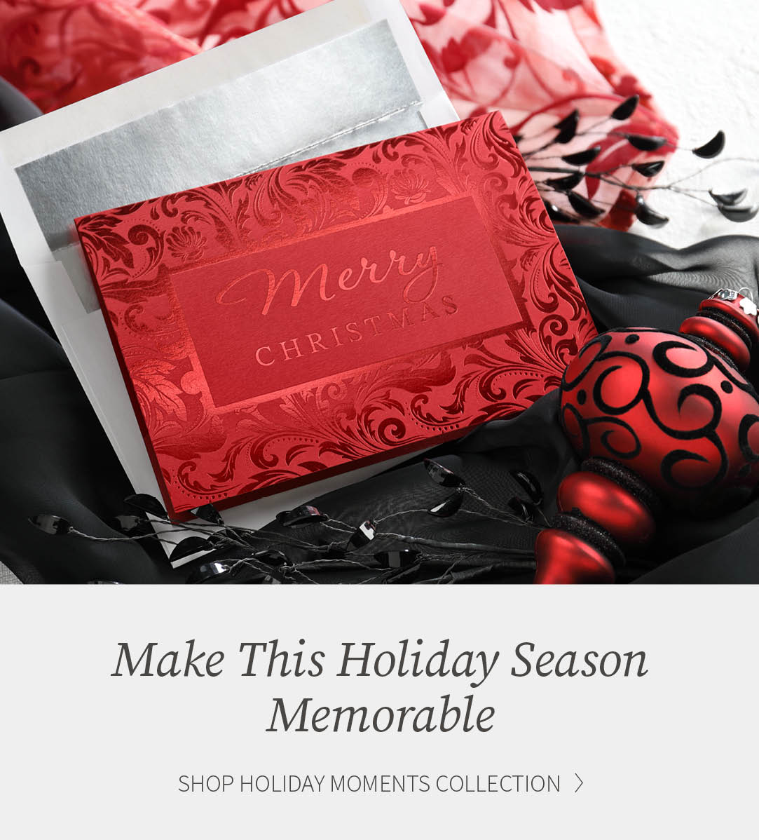 Holiday Moments Collection mobile banner